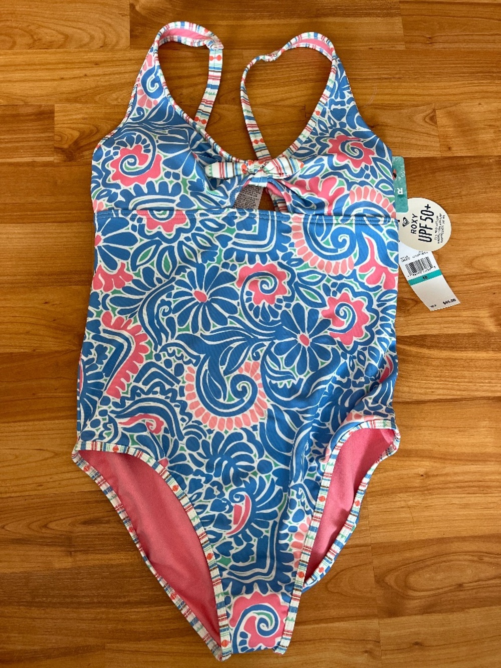 Roxy, one-piece swimsuit. Brand New w/Tags. Never Worn.